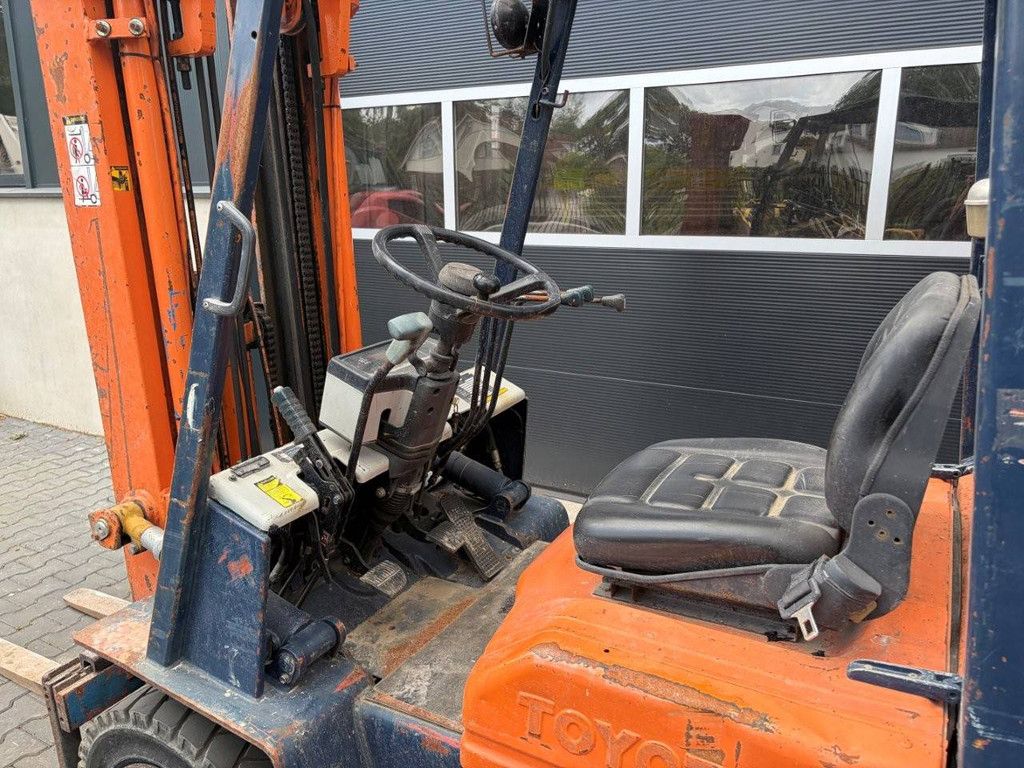 Gabelstapler Toyota 42-5FGF25 LPG 2500kg 4,7m 1990