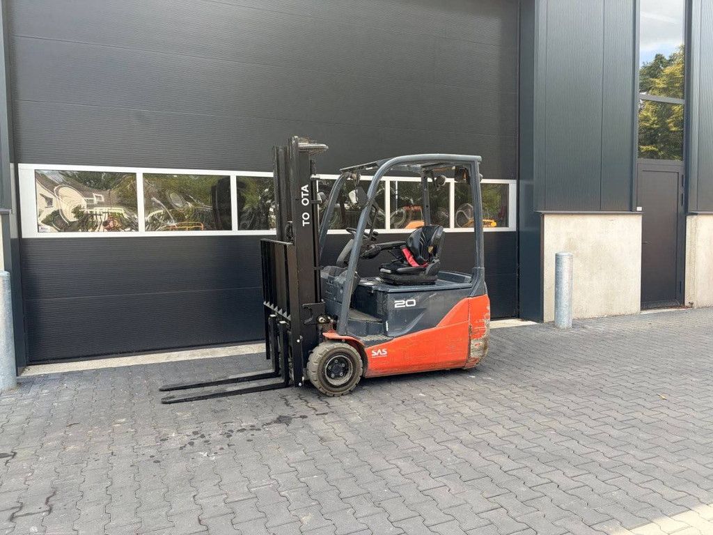 Toyota 8FBE20T Elektrogabelstapler 2000 kg 3,3 m 2017