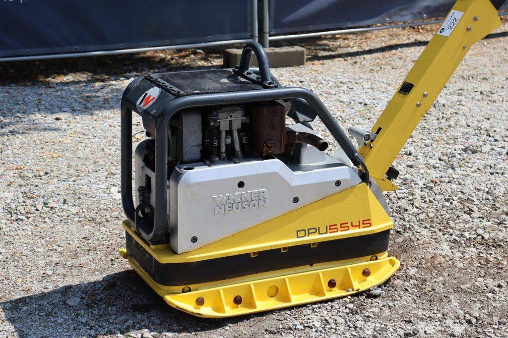 Vibratory plate Wacker Neuson DPU5545 Diesel 2016