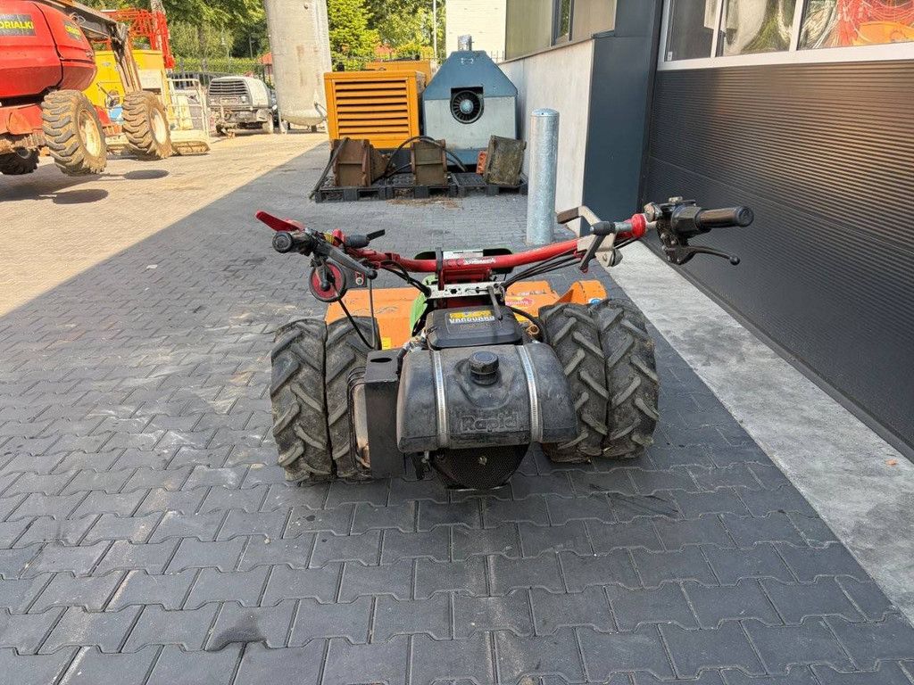 Euro Petrol Rapid Cultivator with flail mower