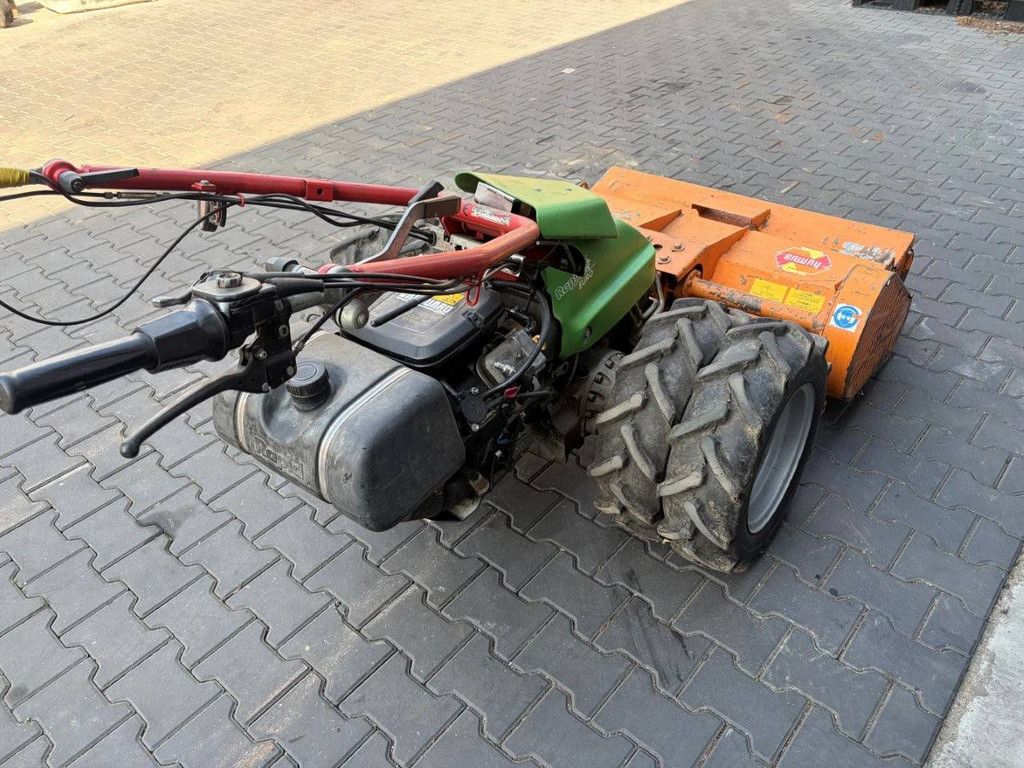 Euro Petrol Rapid Cultivator with flail mower