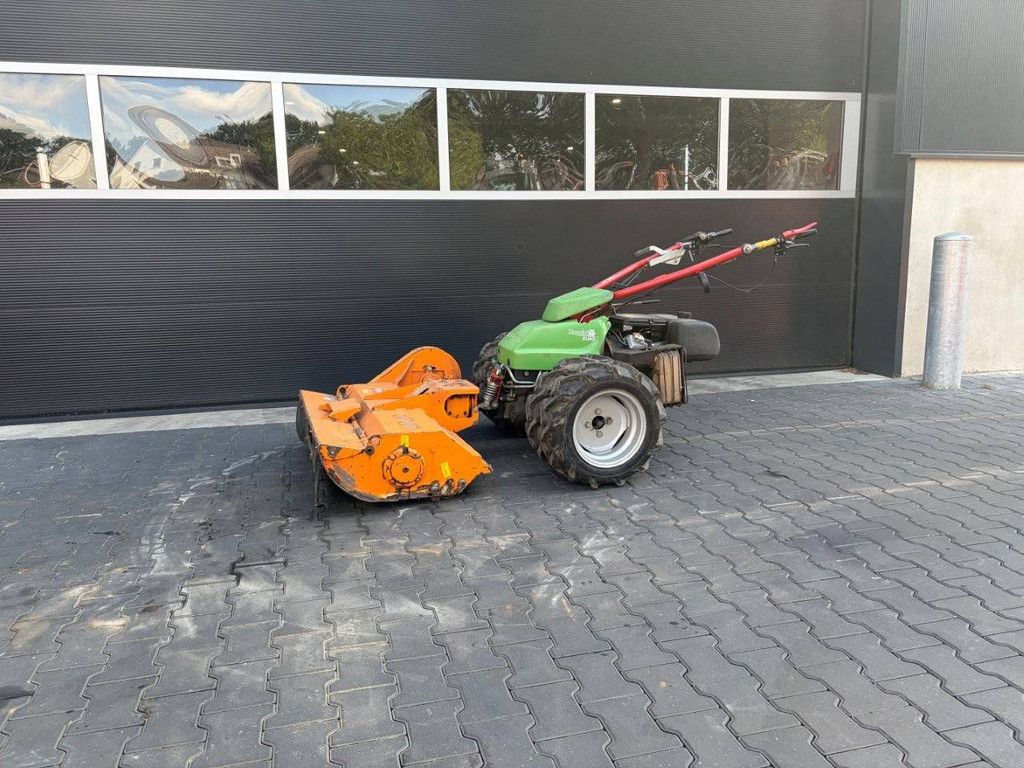 Euro Petrol Rapid Cultivator with flail mower