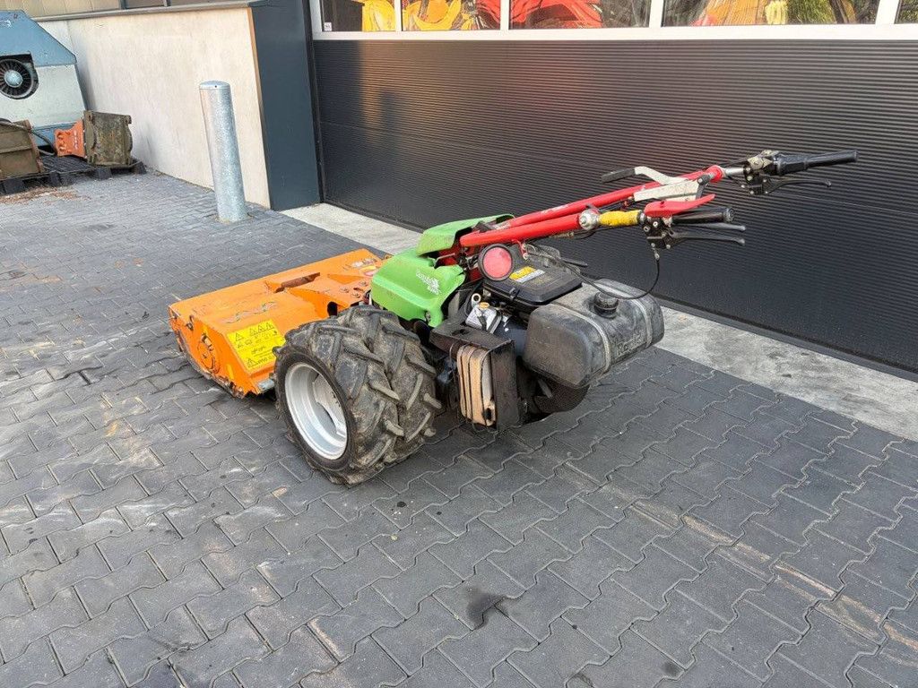 Euro Petrol Rapid Cultivator with flail mower
