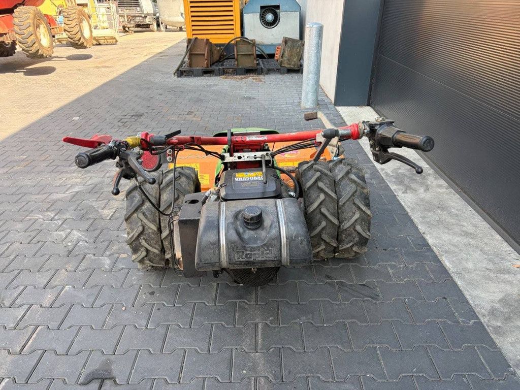 Euro Petrol Rapid Cultivator with flail mower