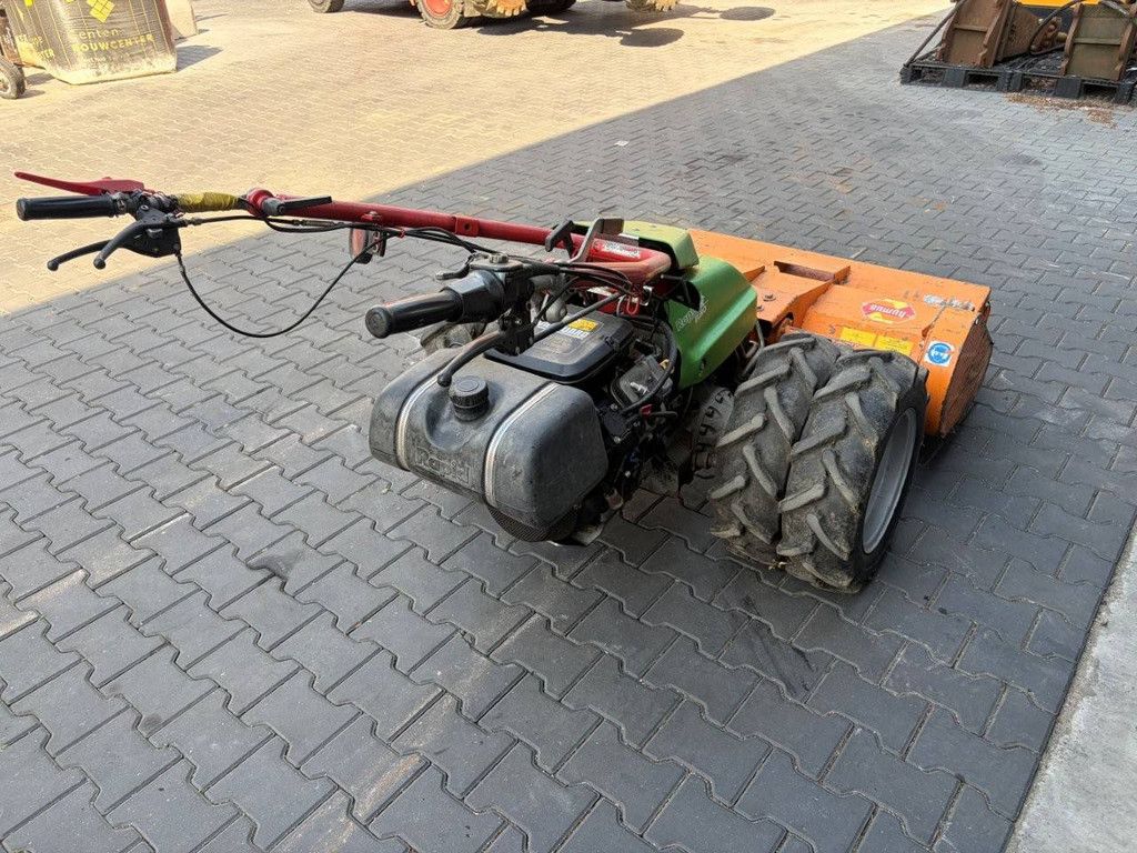 Euro Petrol Rapid Cultivator with flail mower
