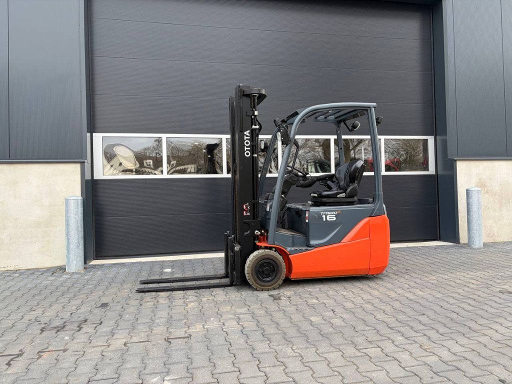Heftruck Toyota 8FBEK16T Elektrisch 1600kg 5.0m 2017