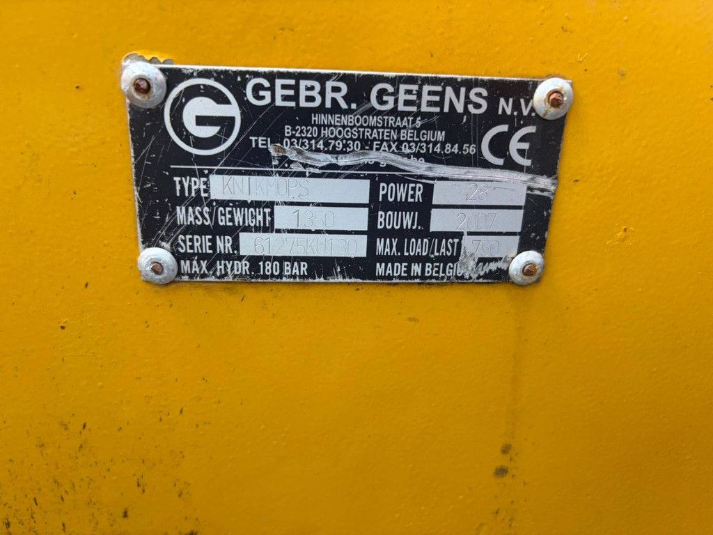 Wheel loader Knikmops 130 Diesel 28kW 2007