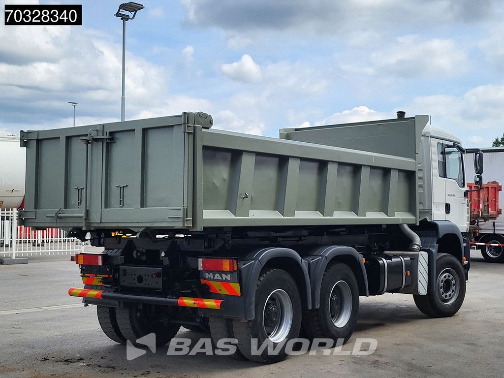 MAN TGA 26.390 6X4 10m3 2-way tipper Steelsuspension Big-Axle Manual Euro 2