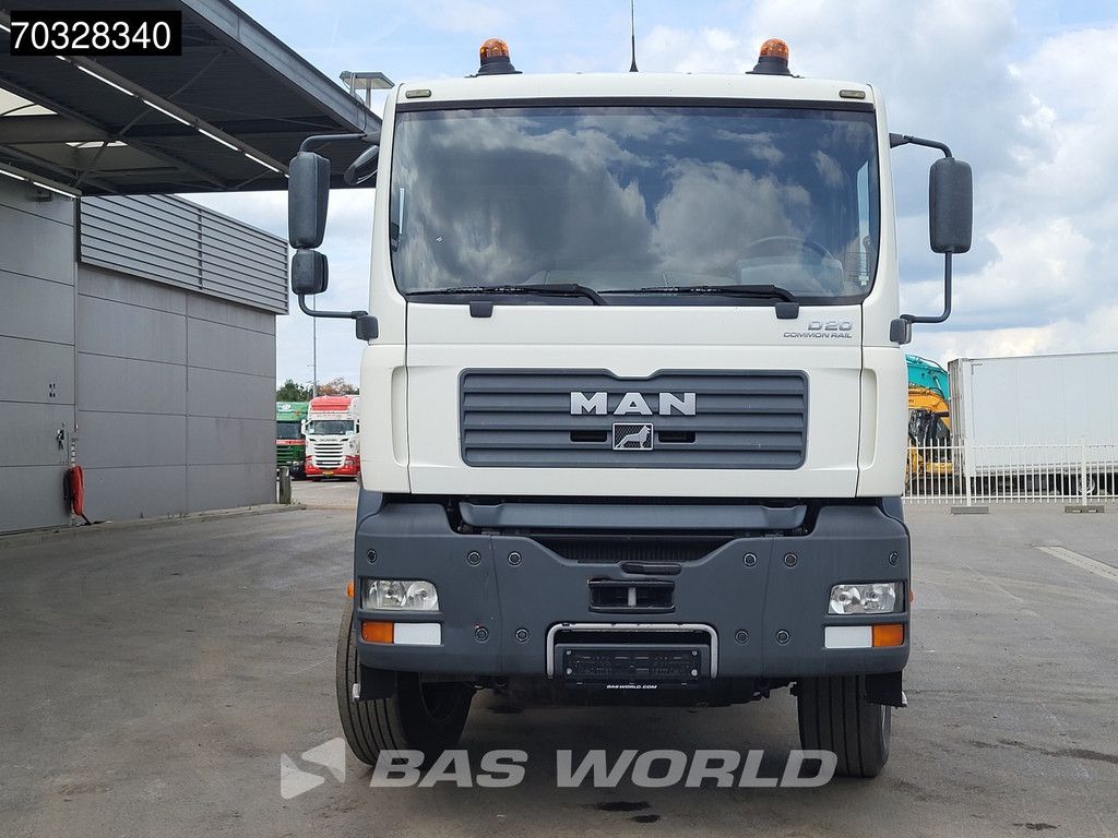 MAN TGA 26.390 6X4 10m3 2-way tipper Steelsuspension Big-Axle Manual Euro 2
