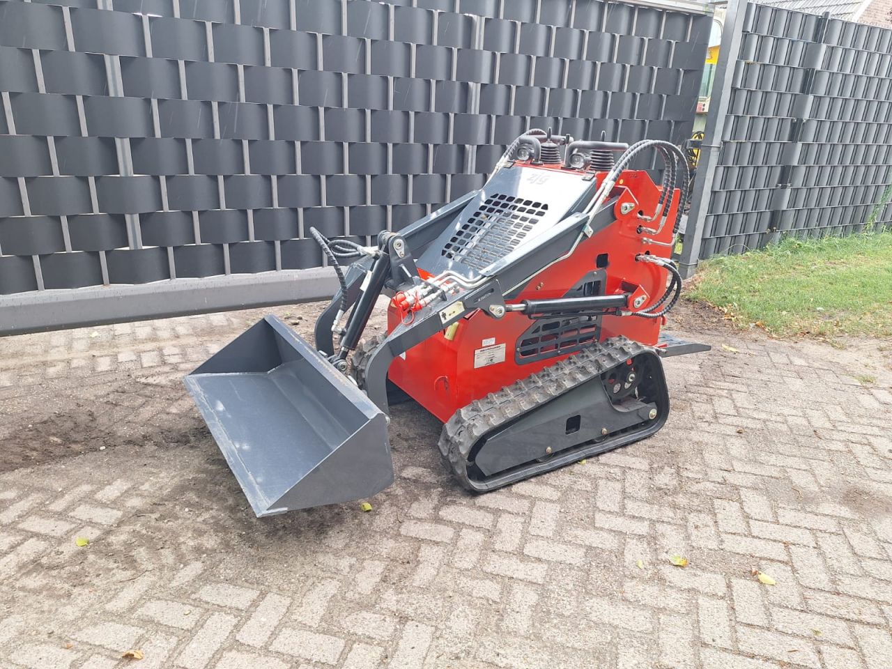 Skidster schranklader minishovel kubota bobcat