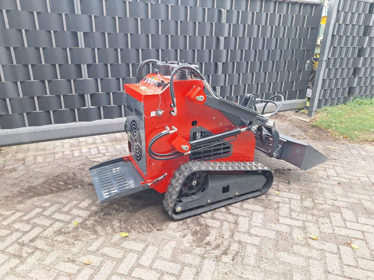 Skidster schranklader minishovel kubota bobcat