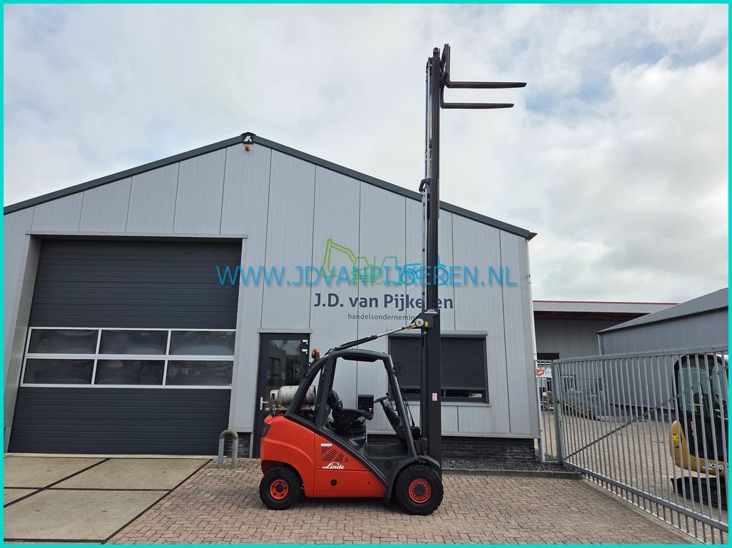 Linde H30T-01 2012 triplex6.45m + freelift + sideshift