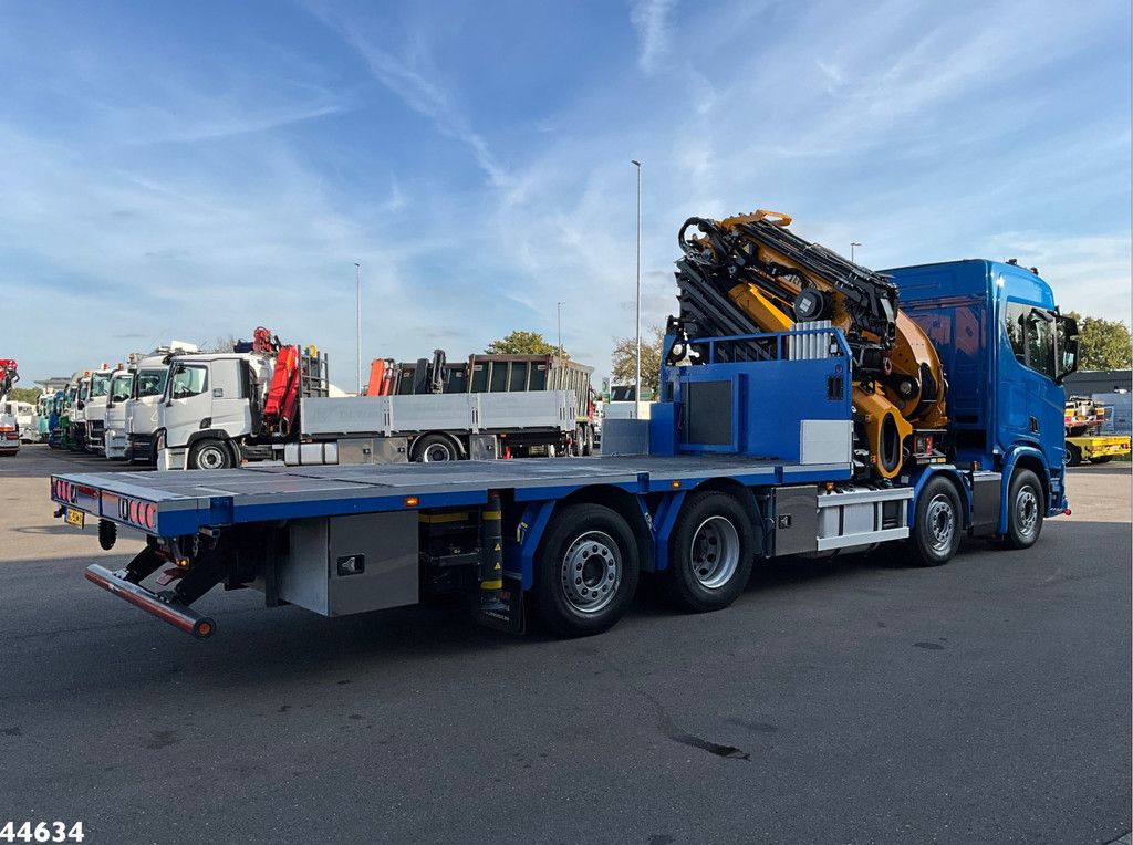 Scania R 540 Euro 6 Effer 100 Tonmeter laadkraan + Fly-Jib Just 39.720 km!