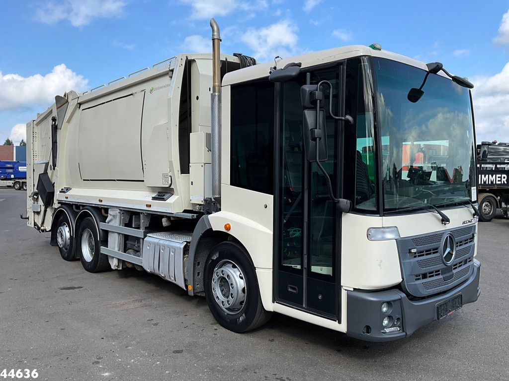 Mercedes Econic 2630 Euro 6 Norba MF 300 18m³ 2 compartimenten