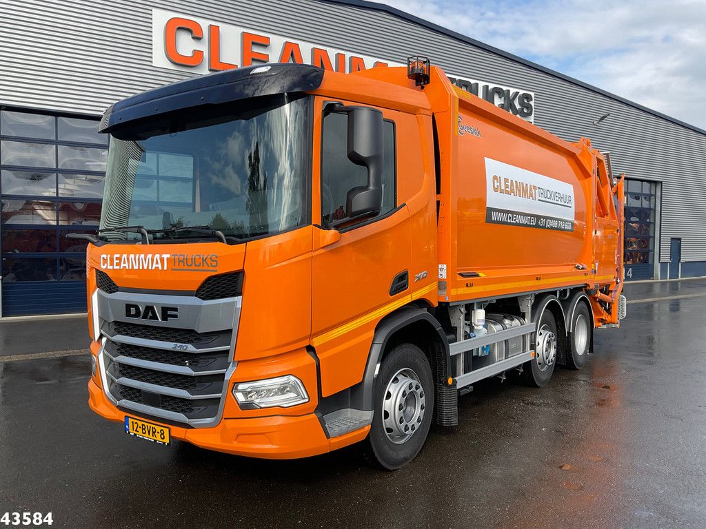 DAF FAG XD 340 Geesink 20m³ GEC Welvaarts weegsysteem