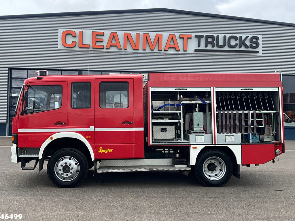 Mercedes-Benz Atego 918 4x4 ZIEGLER Brandweer / materiaalwagen Just 17.693 km!