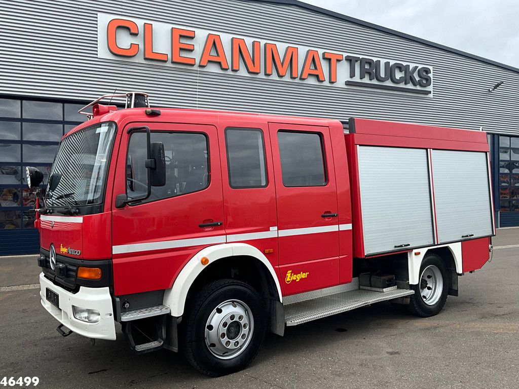 Mercedes-Benz Atego 918 4x4 ZIEGLER Brandweer / materiaalwagen Just 17.693 km!