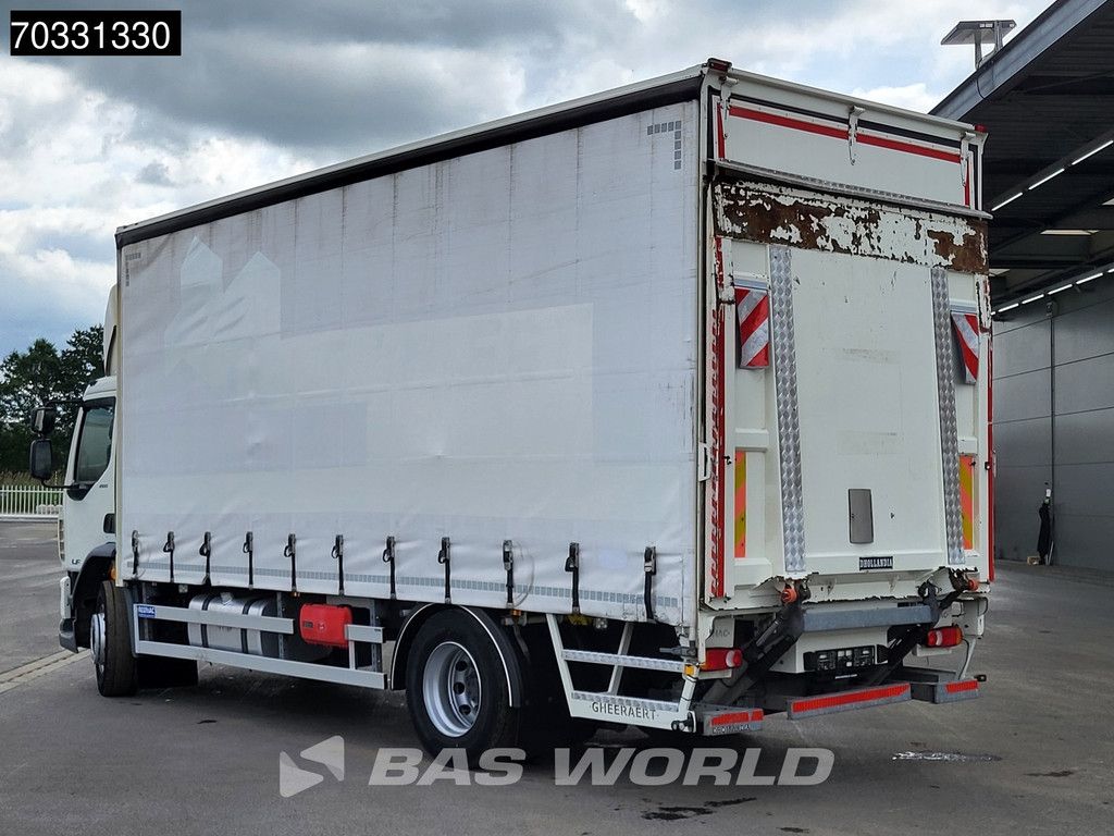 DAF LF 260 4X2 19tonner curtainsides 2000kg Ladebordwand Automatic ACC Euro 6