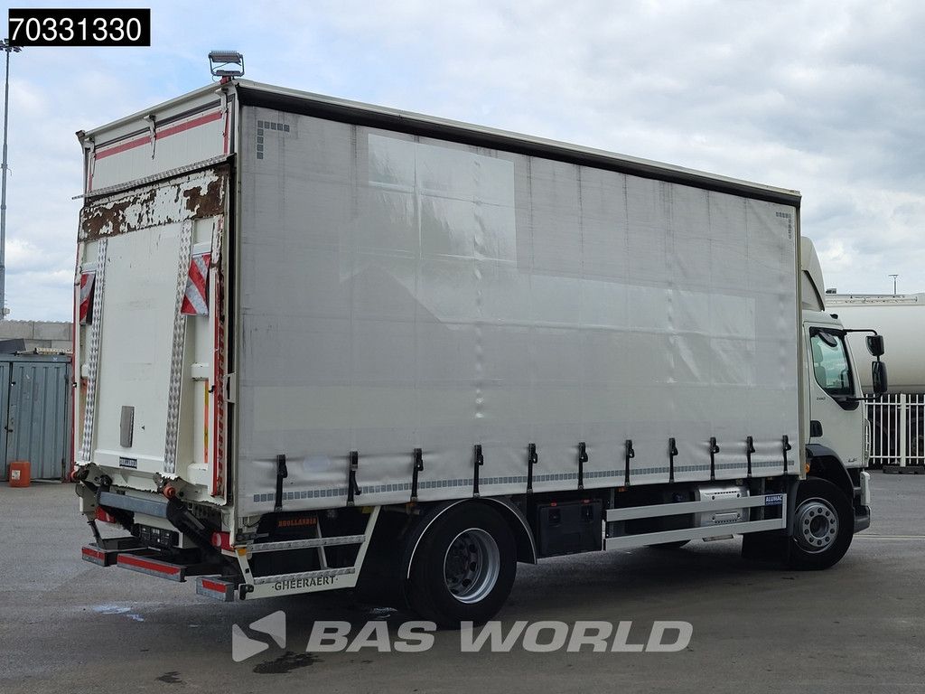 DAF LF 260 4X2 19tonner curtainsides 2000kg Ladebordwand Automatic ACC Euro 6