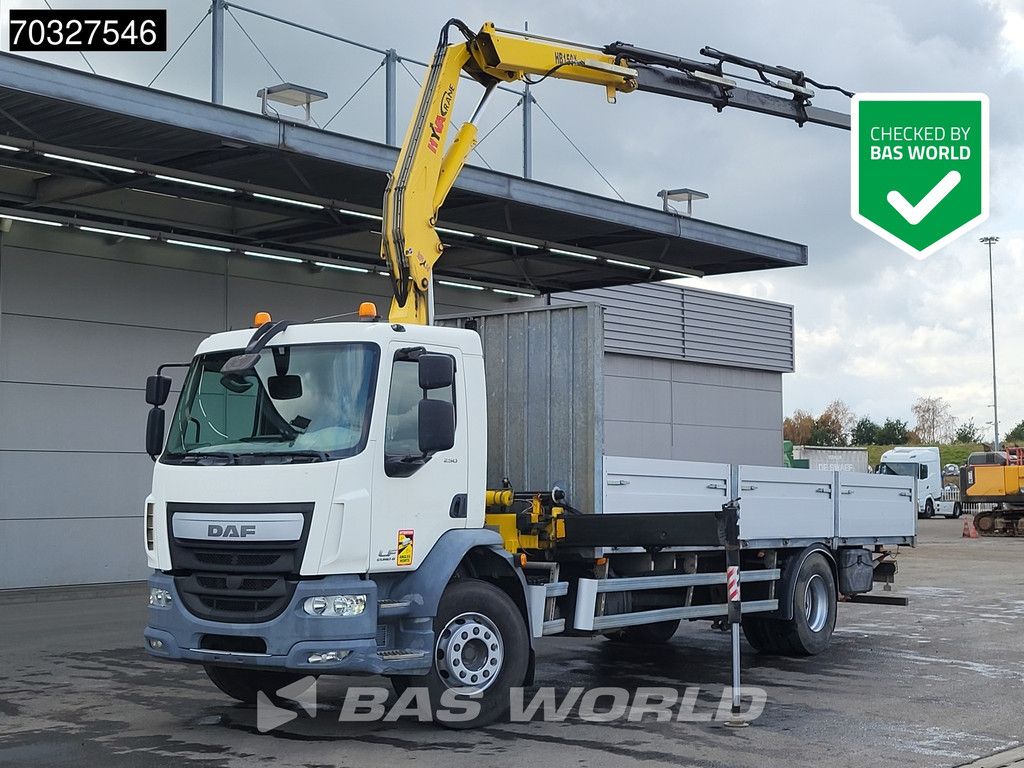 DAF LF 250 4X2 HYVA HB 150 XE3 Crane Kran Automatic Euro 6
