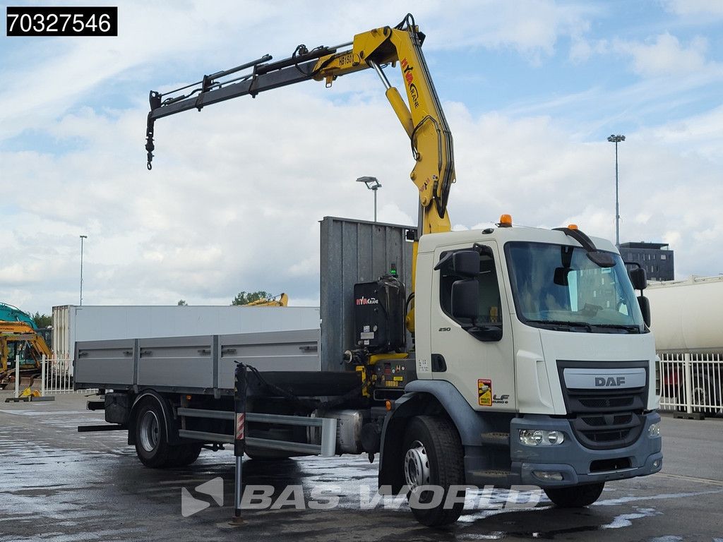 DAF LF 250 4X2 HYVA HB 150 XE3 Crane Kran Automatic Euro 6