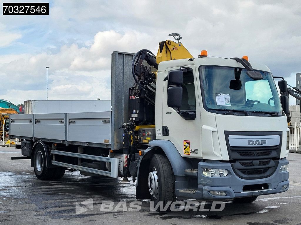 DAF LF 250 4X2 HYVA HB 150 XE3 Crane Kran Automatic Euro 6
