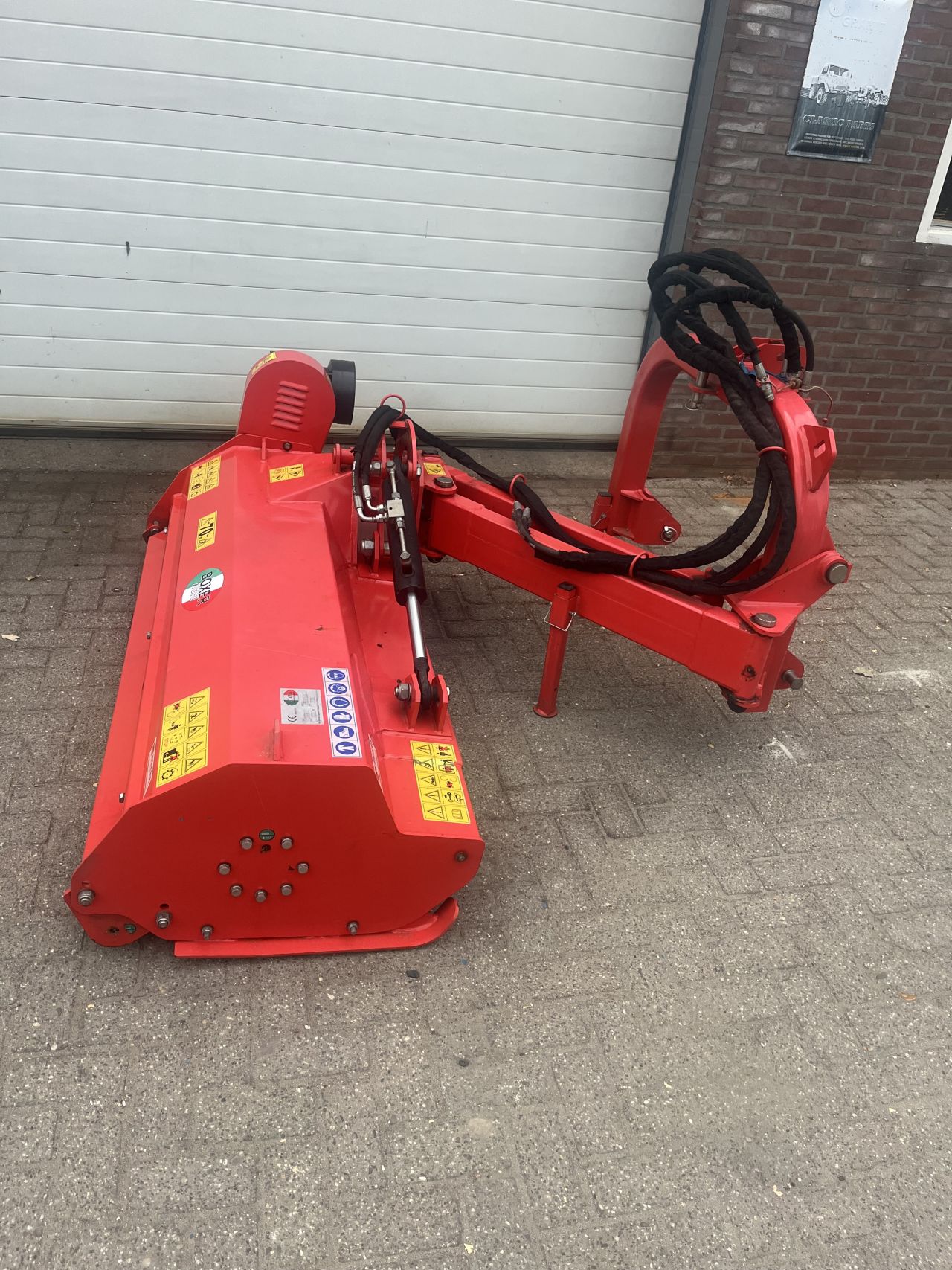 Boxer AGF160 verstekklepelmaaier NIEUWSTAAT!!!