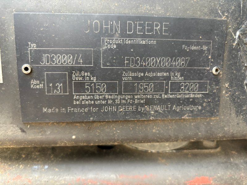 John Deere 3400X Twinshift SE