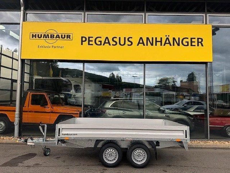 Humbaur HT 203116 Hochlader Anhänger Tandem  2t.