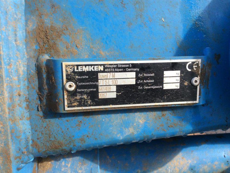 Lemken Juwel 7 M
