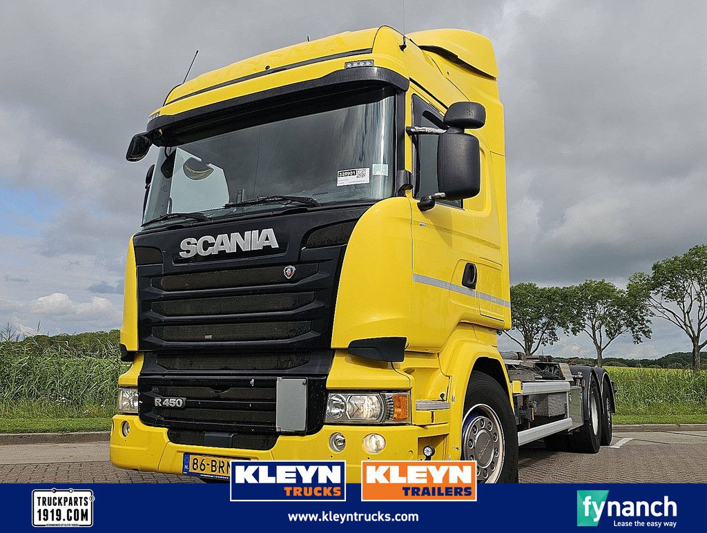 SCANIA R450 20 ton hooklift