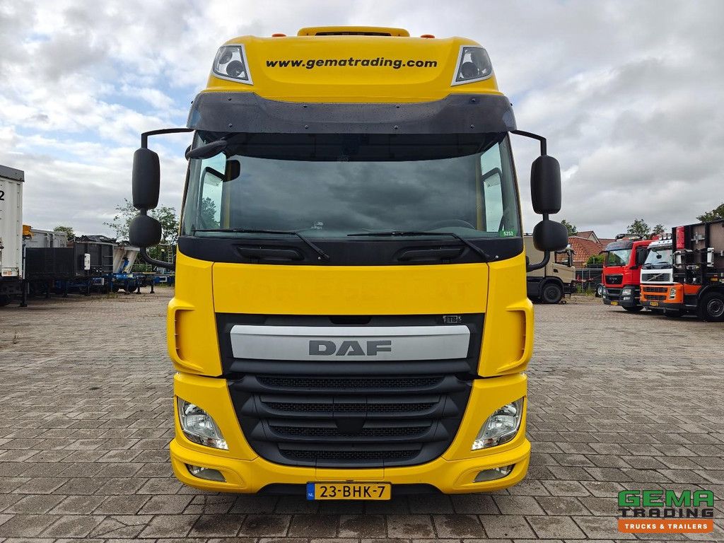 DAF CF 330 FA 4x2 Spacecab Euro6 - AutoTransporter 5-Lader - Dubbele Lier + Tijhof TA12000 2016 - Vollucht - 12/2026 APK