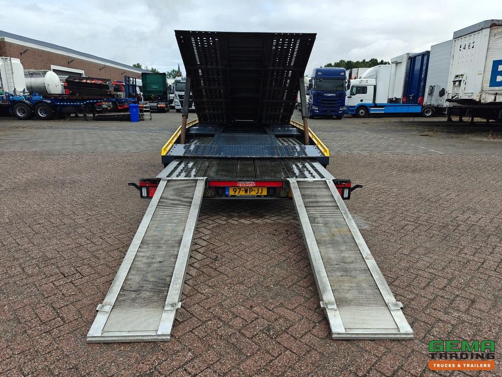 DAF CF 330 FA 4x2 Spacecab Euro6 - AutoTransporter 5-Lader - Dubbele Lier + Tijhof TA12000 2016 - Vollucht - 12/2026 APK