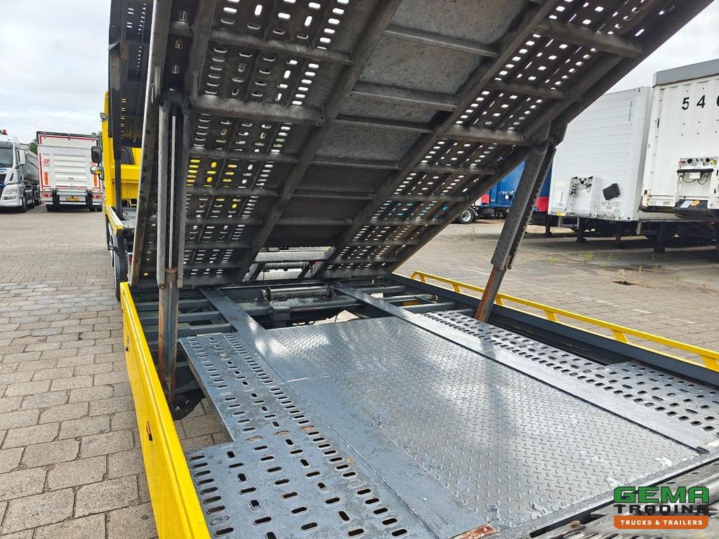 DAF CF 330 FA 4x2 Spacecab Euro6 - AutoTransporter 5-Lader - Dubbele Lier + Tijhof TA12000 2016 - Vollucht - 12/2026 APK