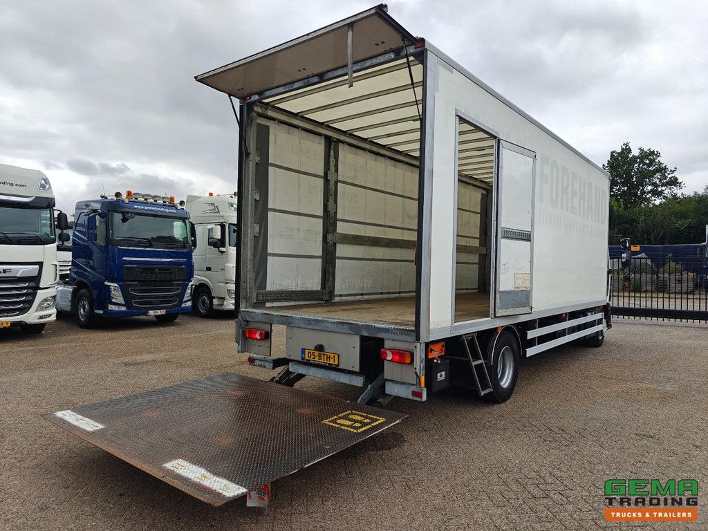 Renault D14 4x2 Tageskabine Euro 6B – Geschlossene Sonnenliegebox/Schiebevorhang – Dhollandia 2.000 kg – SmartTacho V2 – Vollklimatisierung – TÜV bis 06/2027