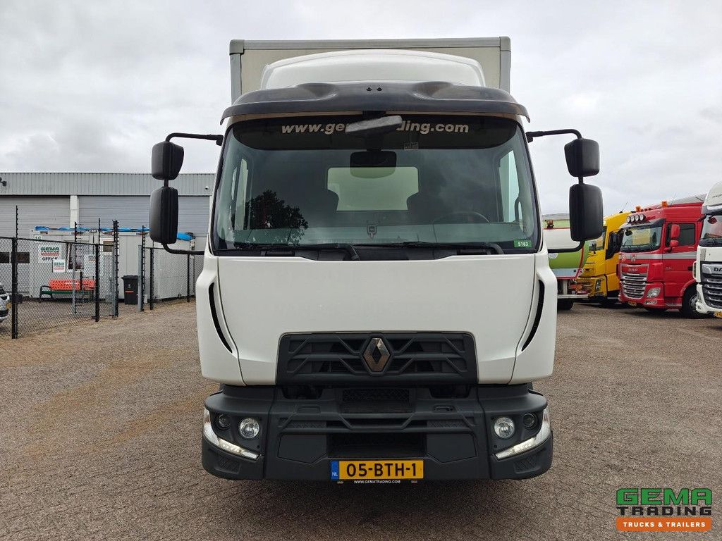 Renault D14 4x2 Tageskabine Euro 6B – Geschlossene Sonnenliegebox/Schiebevorhang – Dhollandia 2.000 kg – SmartTacho V2 – Vollklimatisierung – TÜV bis 06/2027
