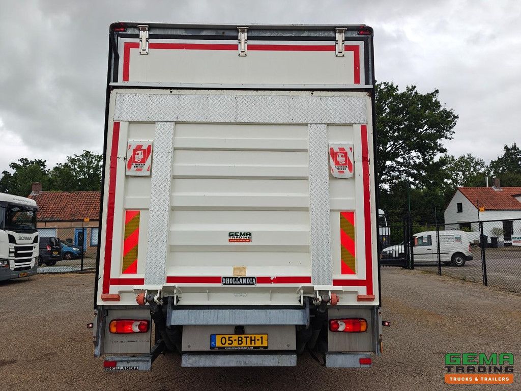 Renault D14 4x2 Tageskabine Euro 6B – Geschlossene Sonnenliegebox/Schiebevorhang – Dhollandia 2.000 kg – SmartTacho V2 – Vollklimatisierung – TÜV bis 06/2027