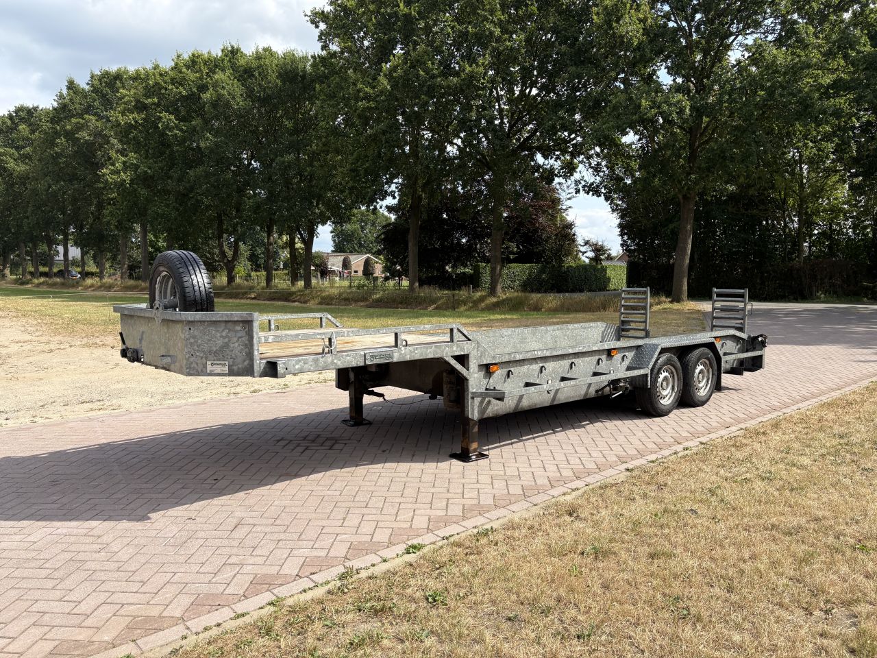 Be oplegger kuip dieplader Veldhuizen 5.2 TON