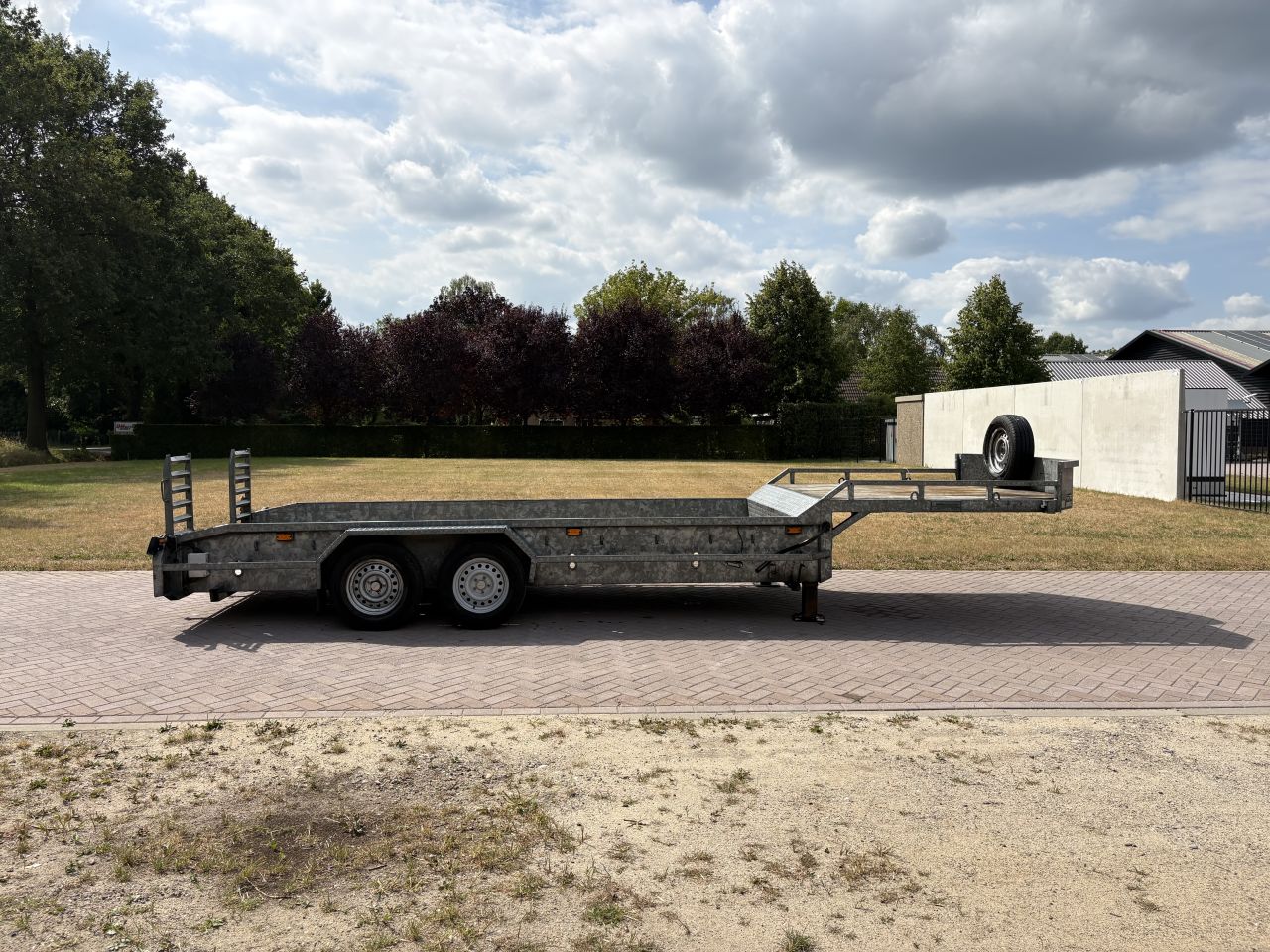 Be oplegger kuip dieplader Veldhuizen 5.2 TON