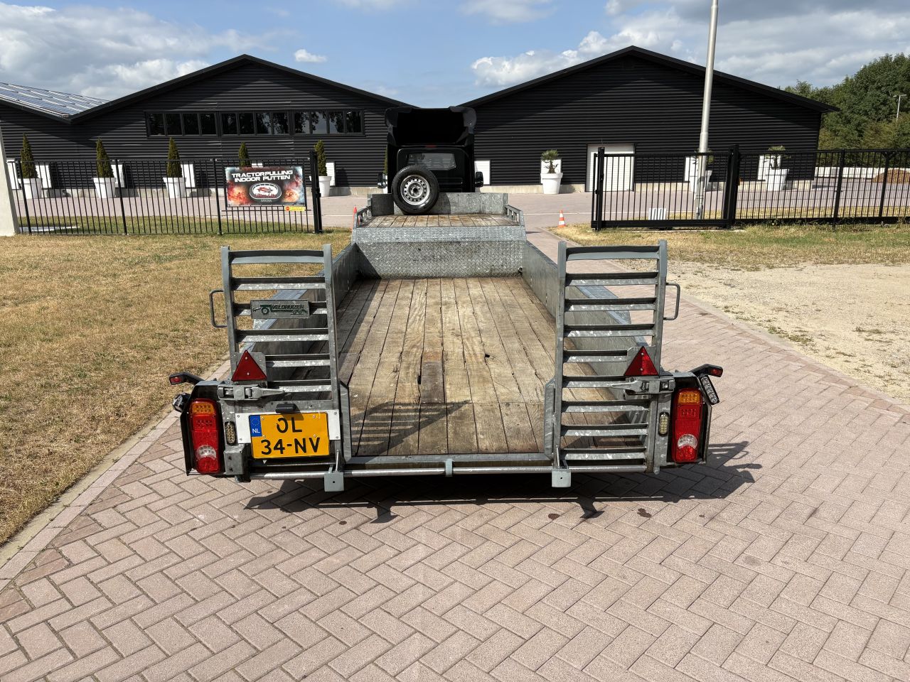 Be oplegger kuip dieplader Veldhuizen 5.2 TON