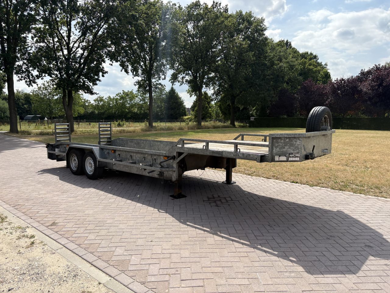 Be oplegger kuip dieplader Veldhuizen 5.2 TON