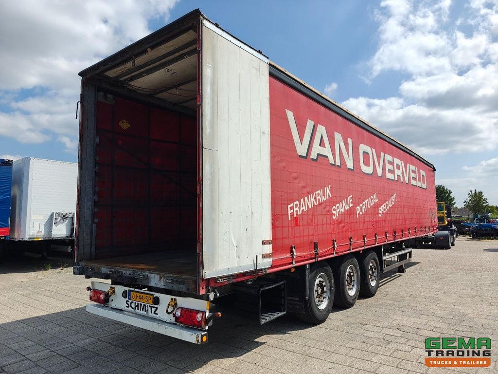 Schmitz SCS 24/L - 13.62 P E B (S01) Curtainside curtains/ Sliding roof - Galvanized Chassis - SAF Axles - Disc brakes
