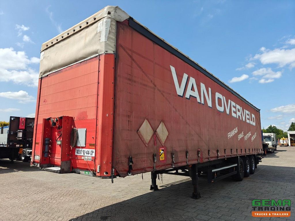 Schmitz SCS 24/L - 13.62 P E B (S01) Curtainside curtains/ Sliding roof - Galvanized Chassis - SAF Axles - Disc brakes