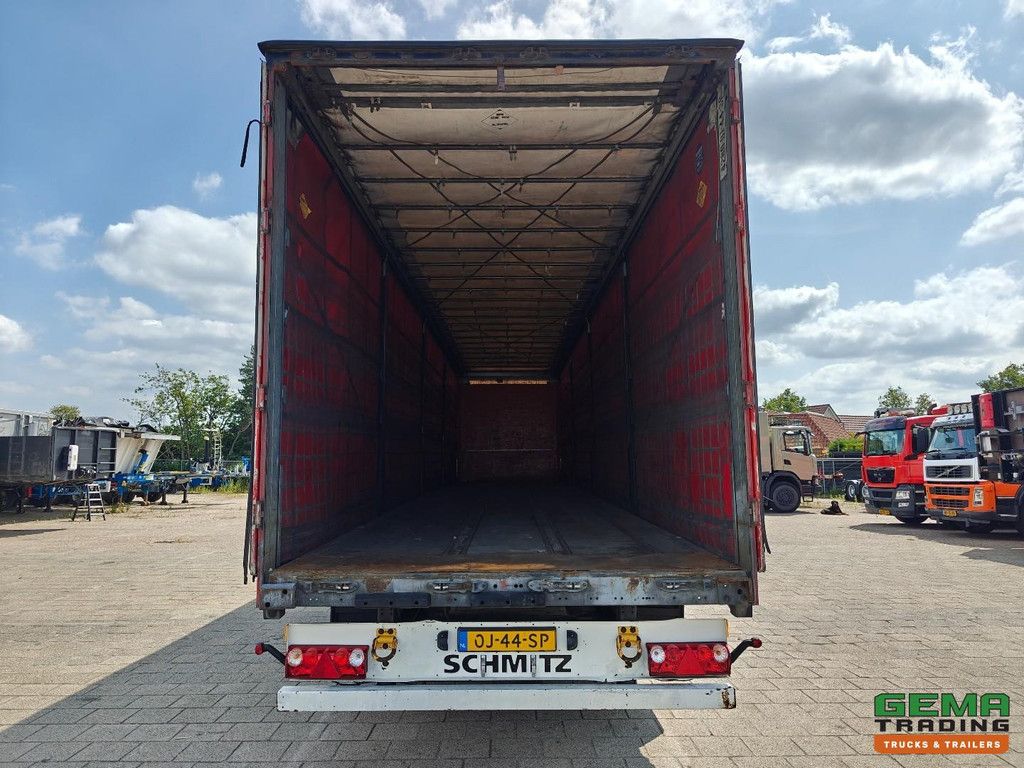 Schmitz SCS 24/L - 13.62 P E B (S01) Curtainside curtains/ Sliding roof - Galvanized Chassis - SAF Axles - Disc brakes