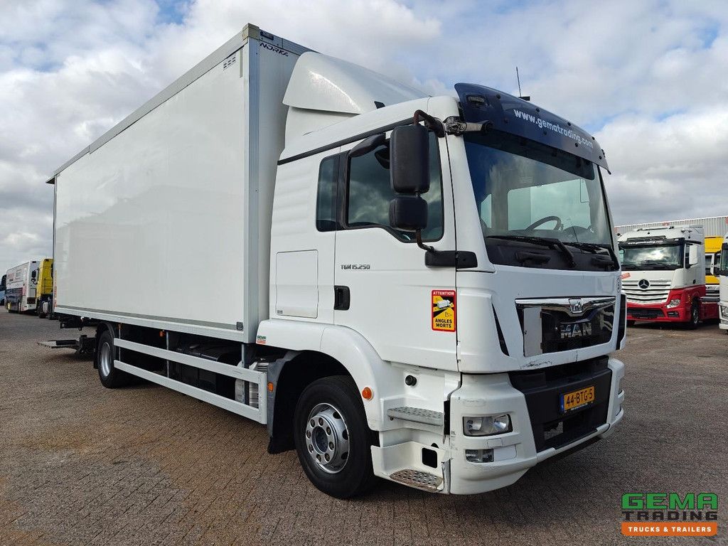 MAN TGM 15.250 4x2 SlaapCabine Euro 6 - Norka Box - ZijDeuren - Zepro 1.500KG - Vollucht - SmartTacho V2
