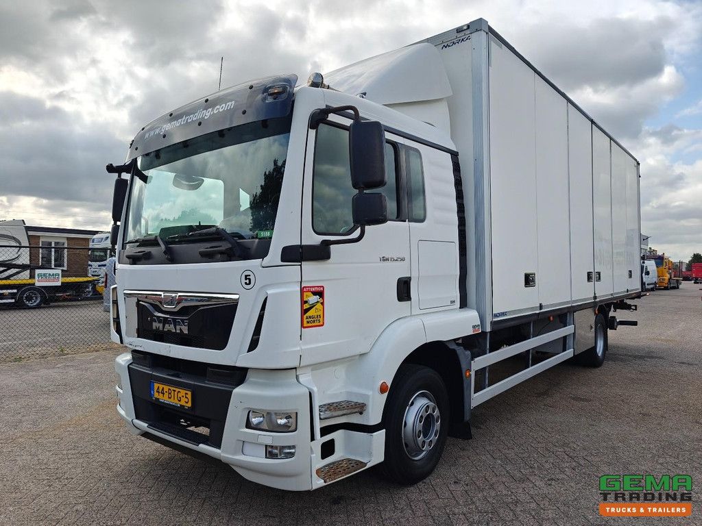 MAN TGM 15.250 4x2 SlaapCabine Euro 6 - Norka Box - ZijDeuren - Zepro 1.500KG - Vollucht - SmartTacho V2