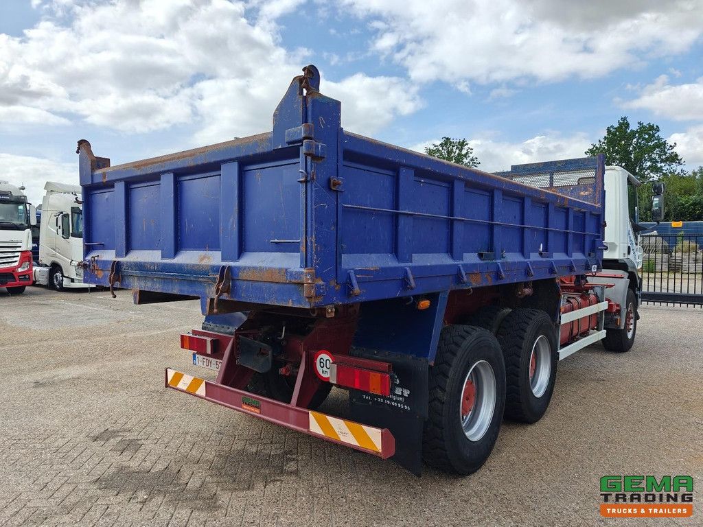 Iveco Trakker 350 6x4 DagCabine Euro 3 - Full Steel - NaafReductie - HandGeschakeld - Stalen Kipper