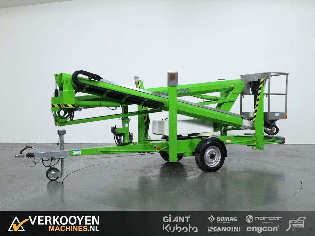 2021 Niftylift 170HE Accu Spinhoogwerker Aanhanger VV1359 new batteries!