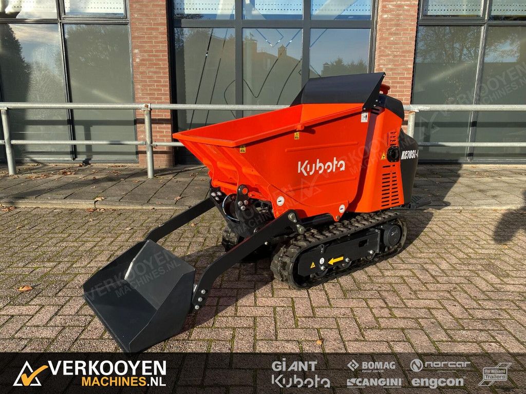 2022 Kubota KC70SSL-4P VK8774 Minidumper Rupsdumper