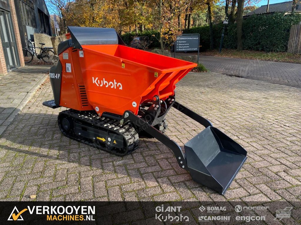 2022 Kubota KC70SSL-4P VK8774 Minidumper Rupsdumper
